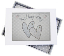 PATTERNED HEARTS WEDDING GIFTS - ALBUM, KEEPSAKE BOX, GUEST BOOK, MEMORY BOOK, CERTIFICATE (WPH)