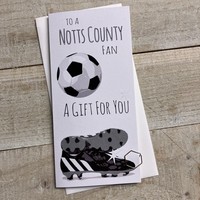 6 X NOTTS COUNTY - MONEY WALLET (WBW-F118)