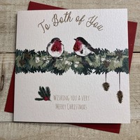BOTH OF YOU ROBINS - CHRISTMAS CARD (C24-24)