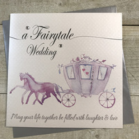 WEDDING LOVE LINES FAIRYTALE WEDDING CARRIAGE (LL217)
