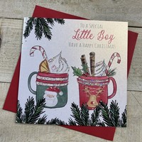 SPECIAL LITTLE BOY - CHRISTMAS MUGS CHRISTMAS CARD (C23-100)