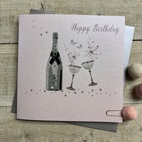 HAPPY BIRTHDAY - CHAMPAGNE & GLASSES (DP3)