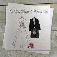 WEDDING - KILT & DRESS - DAUGHTER'S WEDDING ( PS16)