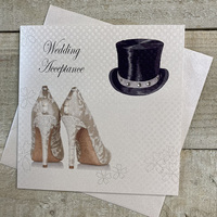 WEDDING ACCEPTANCE - Hat & Shoe (PD50) (XPD50)