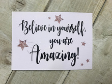 POSTCARD- BELIEVE IN YOURSELF (PC45)