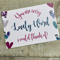 POSTCARD- EVERY LOVELY WORD (PC32)