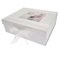 ANY AGE - PEONIE & BUTTERFLY - LARGE KEEPSAKE BOX (P+AGE+X)