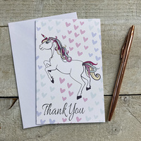 NOTELETS - UNICORN HEARTS PACK OF 6 (N95-4)