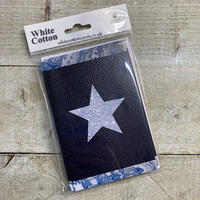 NOTELETS-  BLUE STAR  PACK OF 6 (N95-23)