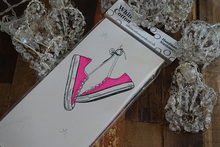 NOTEPAD LIST PINK SPARKLY PUMPS (N20-3)
