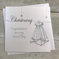 CHRISTENING - LOVE LINES HANGING GOWN (LL233)