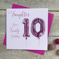 AGE 10 -DAUGHTER PINK HELIUM BALLOON (HP10-D)