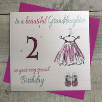 AGE 2 GRANDDAUGHTER  BIRTHDAY DRESS (G-G2)