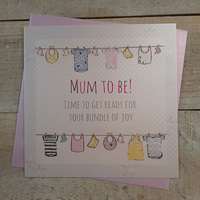 MUM TO BE WASHING LINE SILVER (G11)