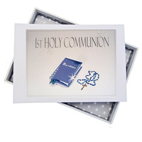 1ST COMMUNION BLUE BIBLE - PHOTO ALBUM - MINI (FCB1T)