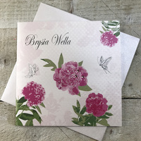 WELSH GET WELL PINK ROSES (WPD301)