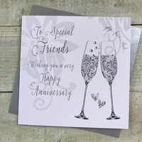 SPECIAL FRIENDS ANNIVERSARY FLUTES (DT186)