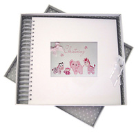 CHRISTENING PINK TOYS-CARD & MEMORY BOOK (CTP10)