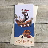 MONEY WALLET - PIRATE SHIP (WBW24)