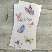 MONEY WALLET - BUTTERFLIES A GIFT FOR YOU (WBW20)