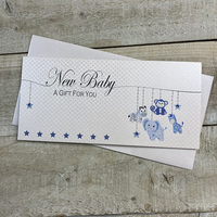 MONEY WALLET - NEW BABY BLUE TOYS (WBW18)