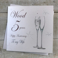 5 - ANNIVERSARY WIFE - CHAMP FLUTES (BD105-W)