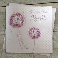 PRAYERS & THOUGHTS -  PALE PINK DANDELION (VN99)