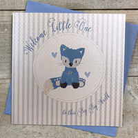 WELCOME NEW BABY BLUE FOX (VN33-B) & (XVN33-B) (XVN33-B)