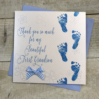 Thank you for MY beautiful FIRST Grandson - LITTLE FEET (WB300-my)