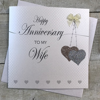 WIFE  ANNIVERSARY - HANGING HEARTS(LL73-AW)