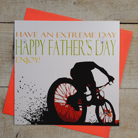 Extreme Day Happy Father's Day Card bike  (DG4)