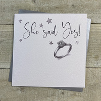 She Said Yes - Engagement Ring - STARS (S107)