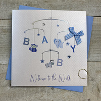 New Baby  - MOBILE Blue Toys (B278)