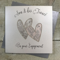 SON & HIS FIANCE (MALE) ENGAGEMENT CARD (PD303)