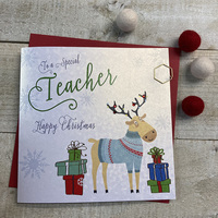 To a Special Teacher - Reindeer (C20-37)