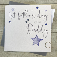1ST FATHER'S DAY - BLUE STARS (S-D6)