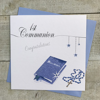 1st Communion , Boy, Blue Bible (LL257-M)