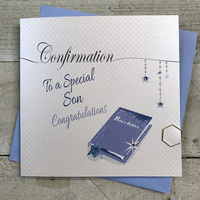 Confirmation To a Special Son, Blue Holy Bible (LL259-S)