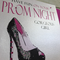 Have Fun On Your Prom Night Gorgeous Girl (N323)