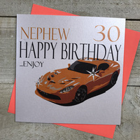 Nephew, 30th Orange Sports Car (N62-n30)