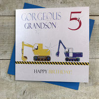 Grandson, 5th Birthday Diggers (NGS5) (XNGS5)