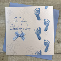 Blue Footprints, Christening (PD136)