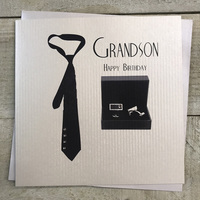 Grandson, Tie & Cufflinks (SB81)