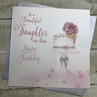 DAUGHTER IN LAW - CAKE LARGE CARD (XVN30-DIL)