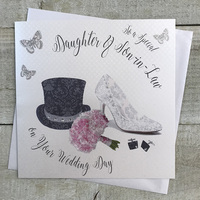 DAUGHTER & S-IN-LAW - WEDDING DAY  - HAT & SHOE (SS51)