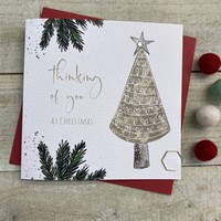 THINKING OF YOU PRETTY TREE  - CHRISTMAS CARD (C22-31)
