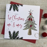 1ST CHRISTMAS AS MR & MRS- CHRISTMAS CARD (C22-94)