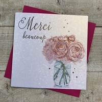 MERCI BOUCOUP - THANKYOU FLOWERS CARD (F-B174)
