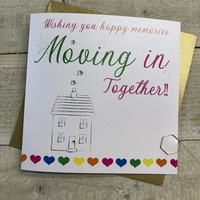 MOVING IN TOGETHER CARD - NEON HEARTS (N54)