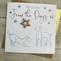 FROM THE DOGS - HAPPY BIRTHDAY  (S215-DOGS)